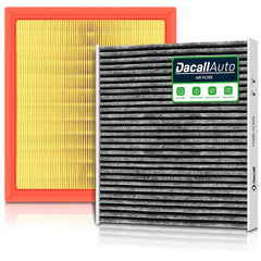 Dacall cabin air filter set for Subaru improves interior air quality.