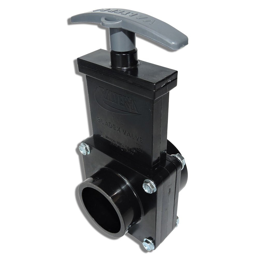 Daffodil Valterra dump valve hub spigot for RV drainage and secure waste connection.