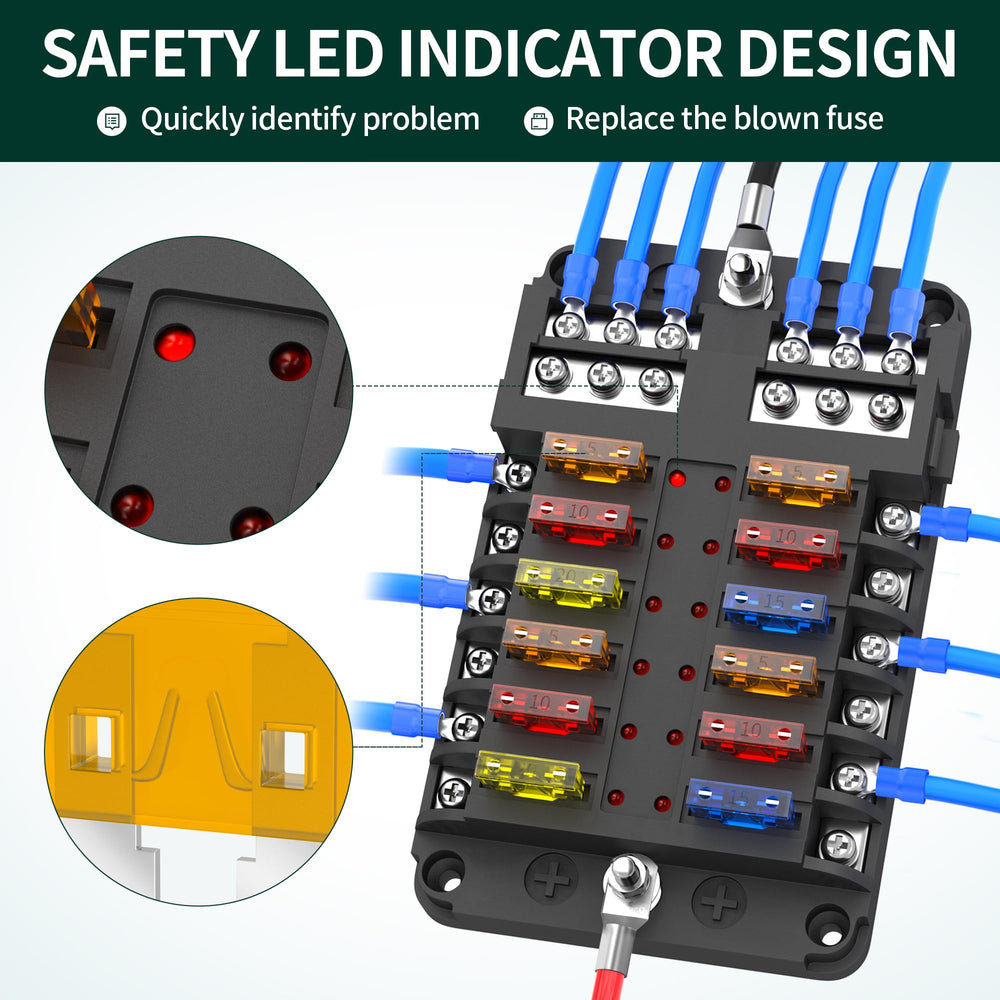 DAIERTEK waterproof cover shields connections for marine use.