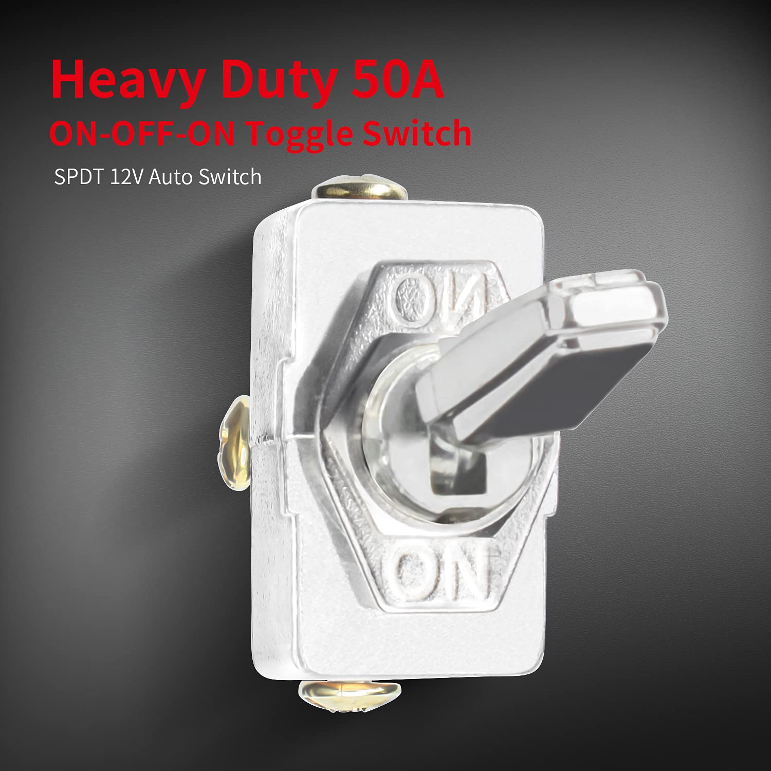 DaierTek chrome plated actuator on a 3 position switch for durable control
