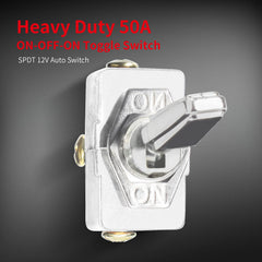 DaierTek chrome plated actuator on a 3 position switch for durable control
