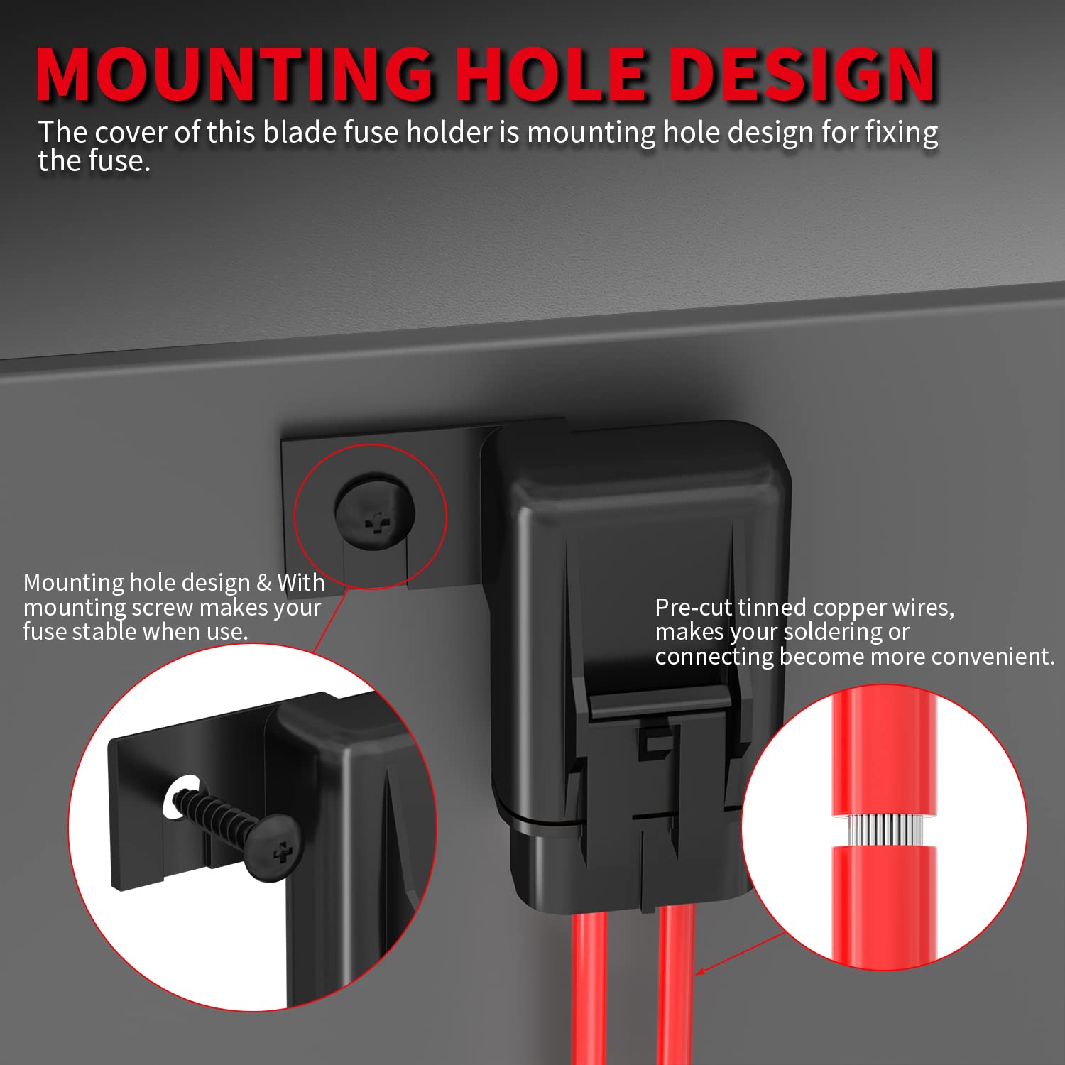 ATC/ATO fuse set included with DaierTek inline holder