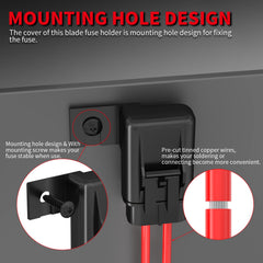 ATC/ATO fuse set included with DaierTek inline holder