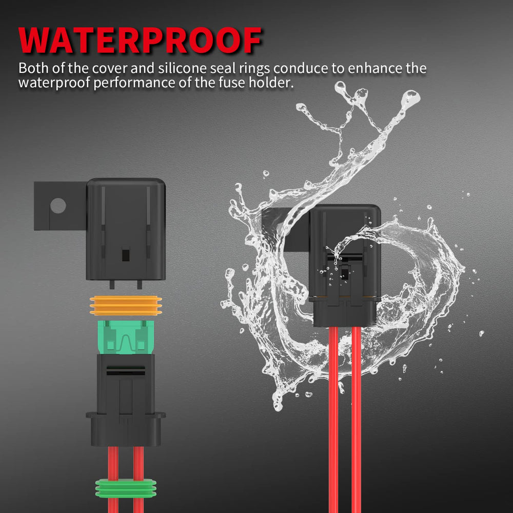DaierTek fuse holder installed for marine application