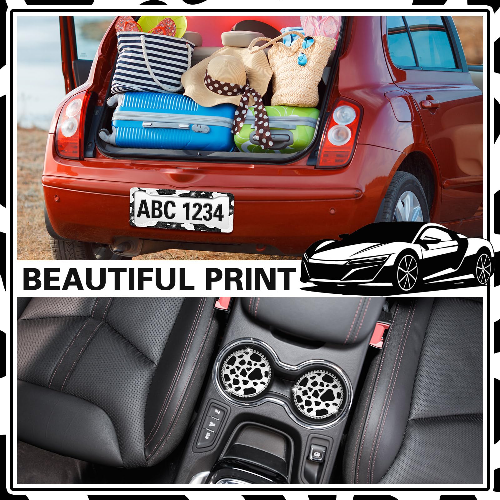 DaisyInner PVC anti-slip cup holder supports grip and protection.
