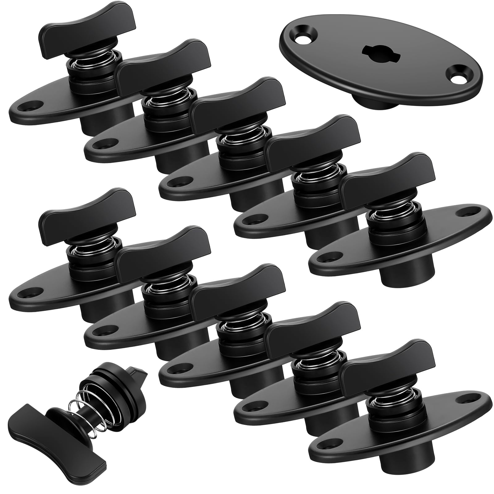 DaisyInner boat windshield fasteners sets for secure, easy installation on bass boats.