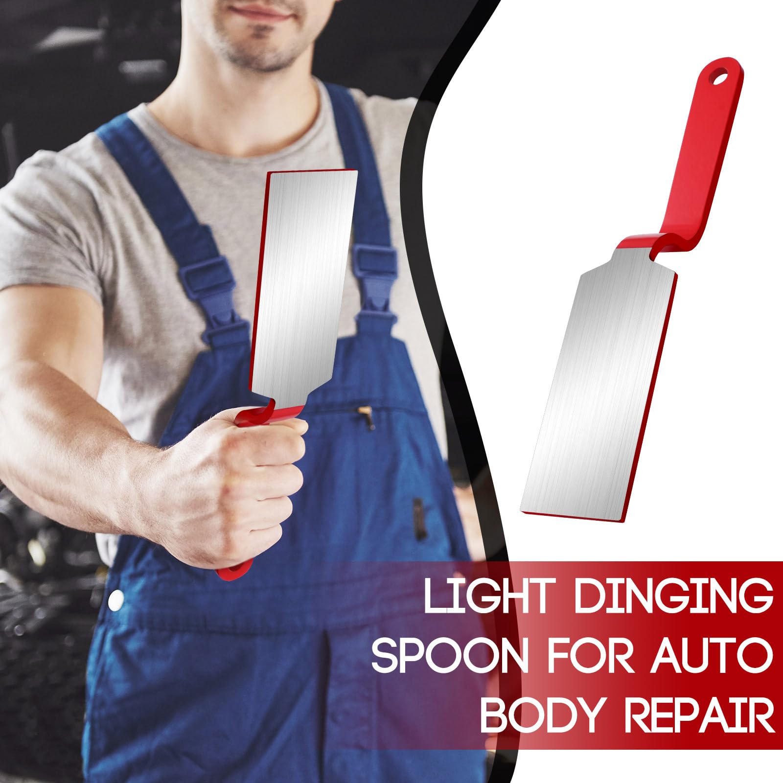 DaisyInner dinging spoon showcases steel durability in use.