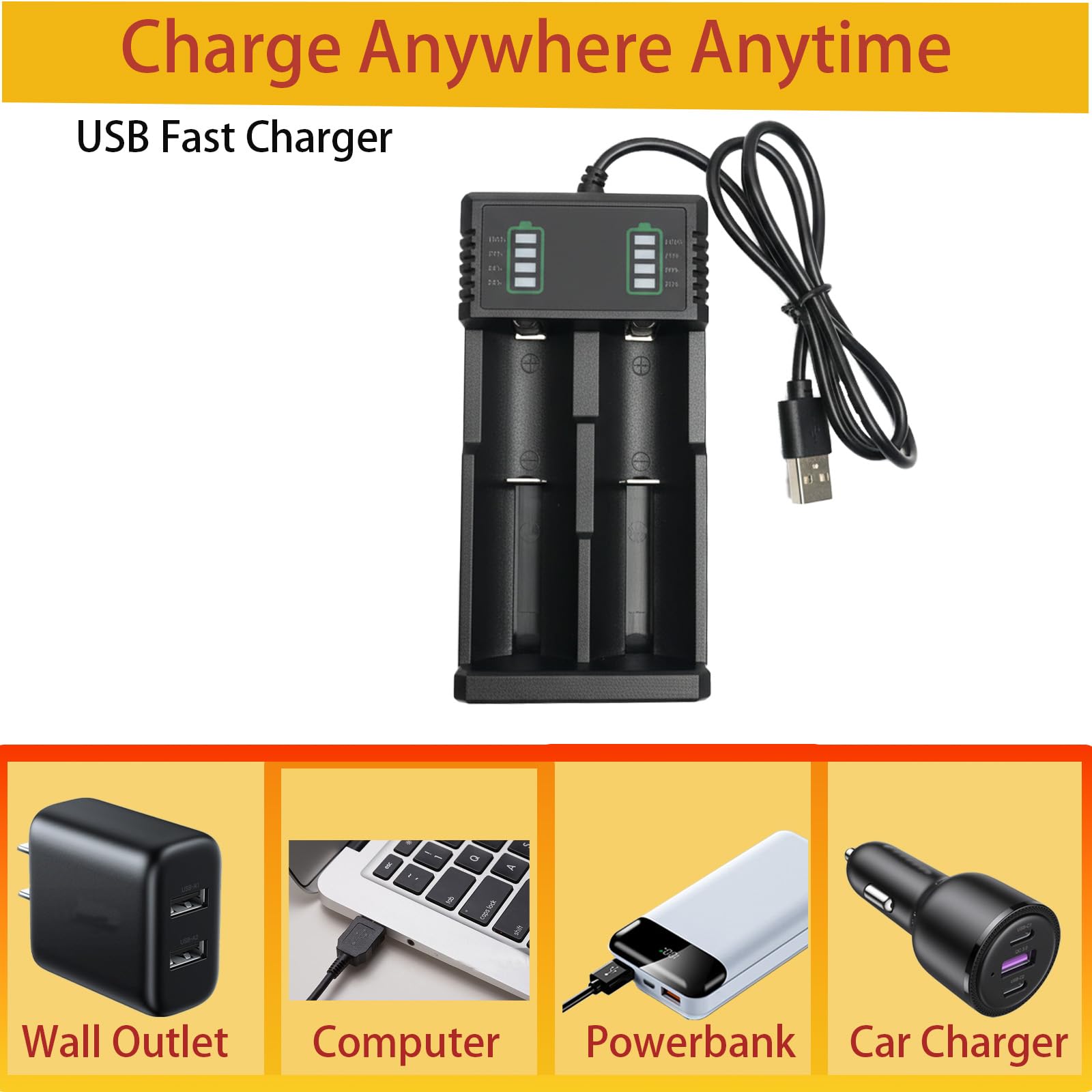 Dalolab smart charger with safety protections for safer charging.
