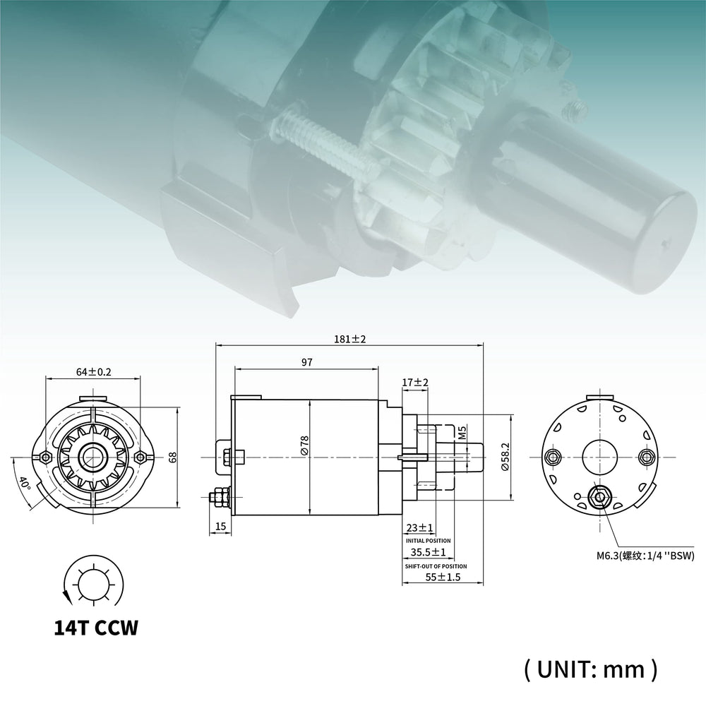 DALUOBO starter components kit ensures durable operation under demanding mowing tasks