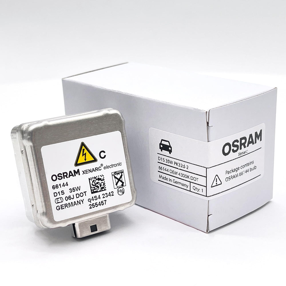 DAMA Automotive Lighting D1S bulb in box for straightforward aftermarket replacement