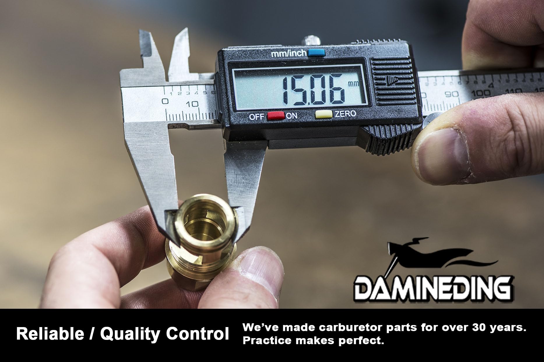 DAMINEDING carburetor float level gauge supports 16-78 mm float sizes for versatility