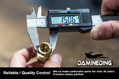 DAMINEDING carburetor float level gauge supports 16-78 mm float sizes for versatility