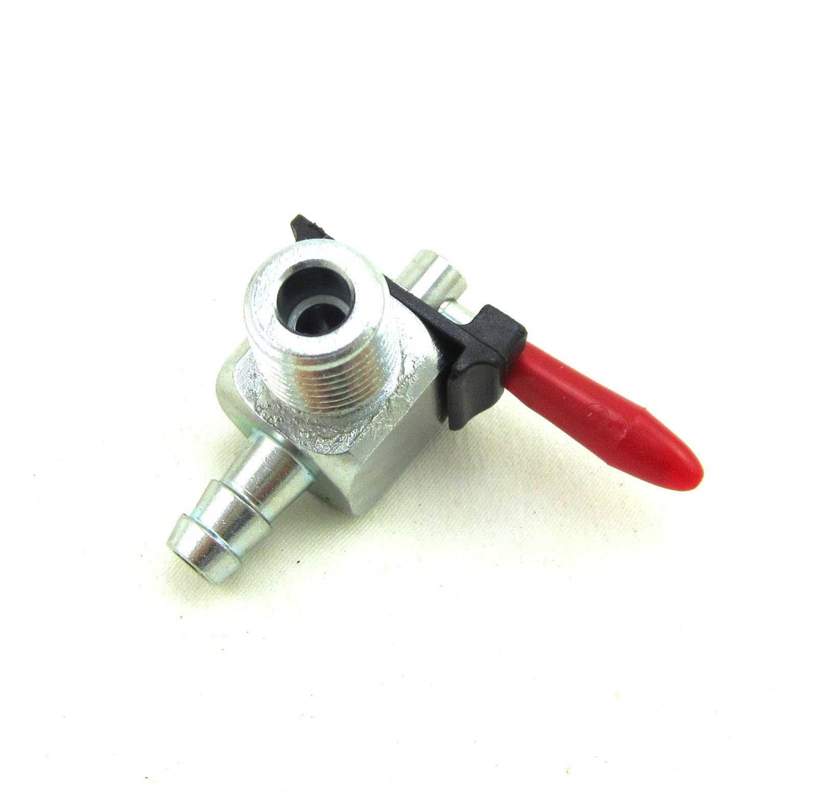DAMINEDINGING mini petcock fuel valve with 1/4 inch barb for fuel line connection