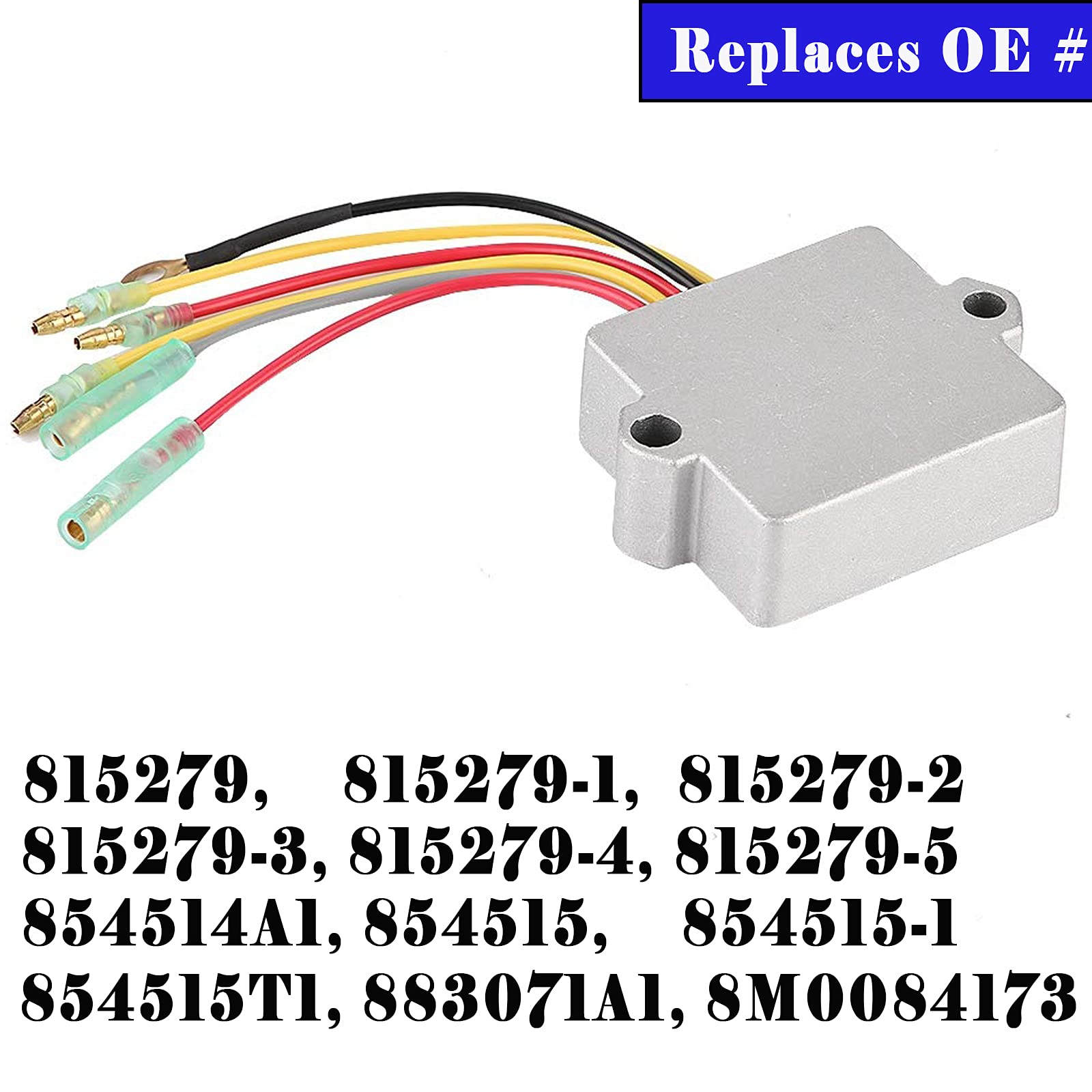 Danbojit 815279T regulator rectifier side view showing compact design