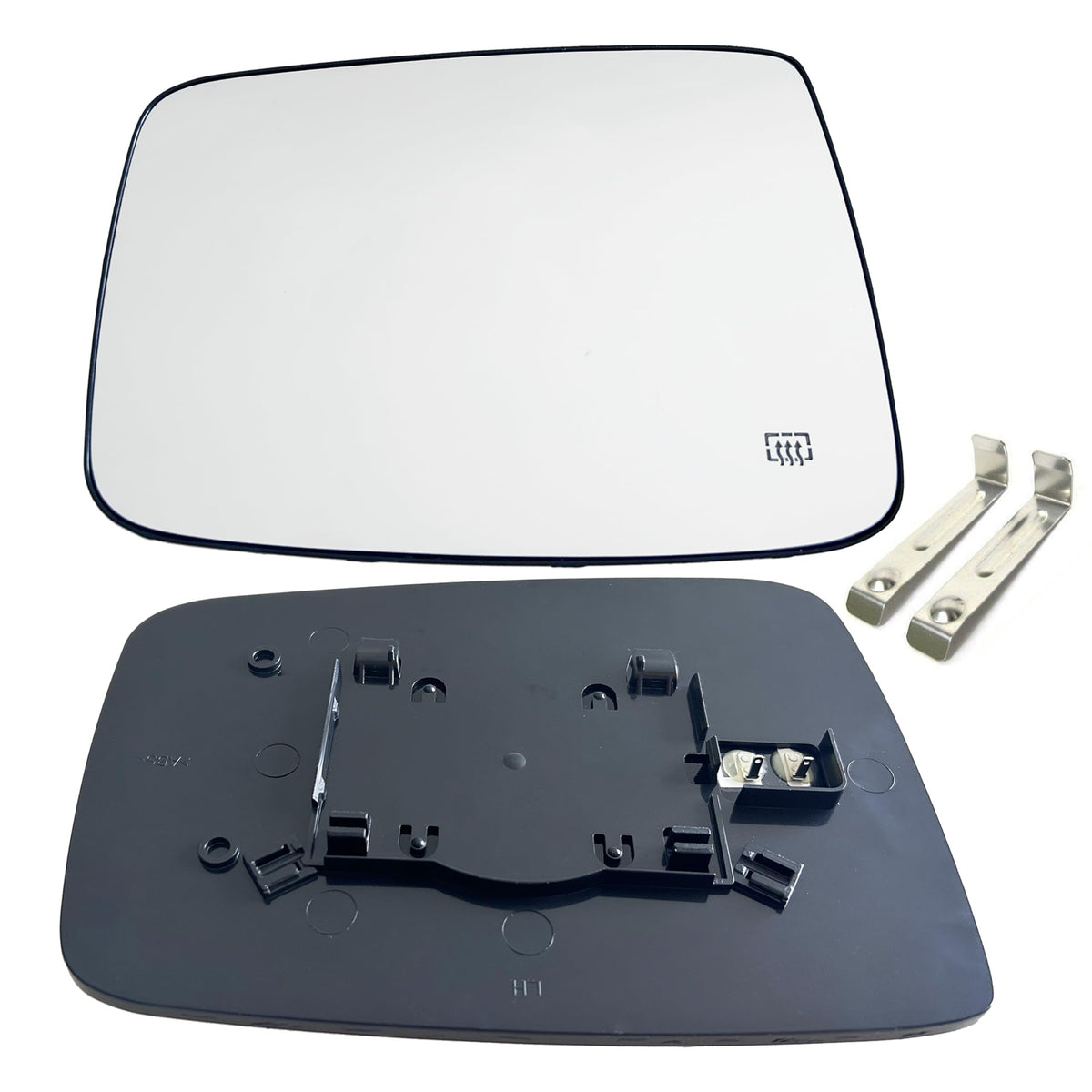 Danbojit Dodge Ram left heated mirror glass for clear, wide view.