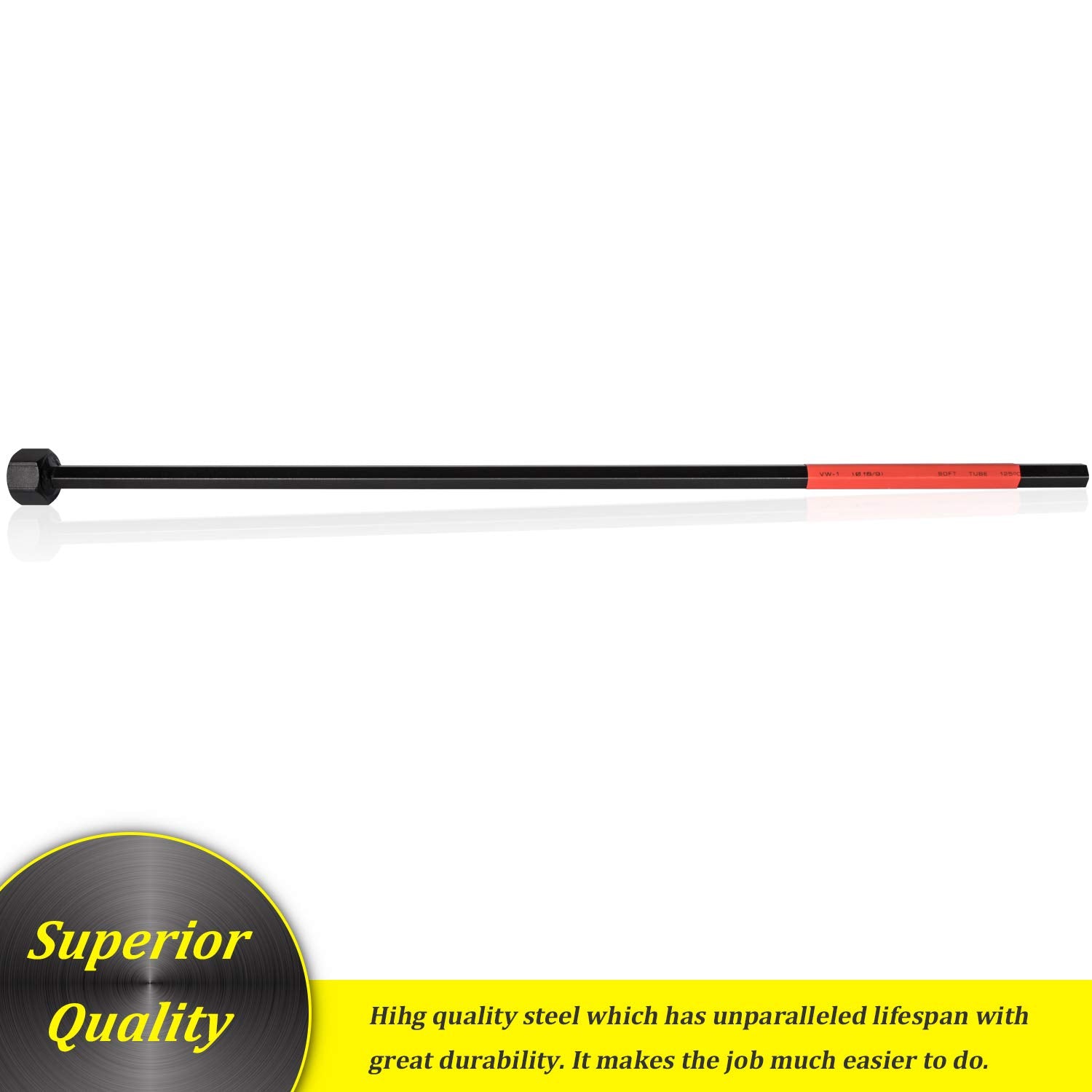 Danti 6602 black powdercoat finish resists wear for long-lasting reliability