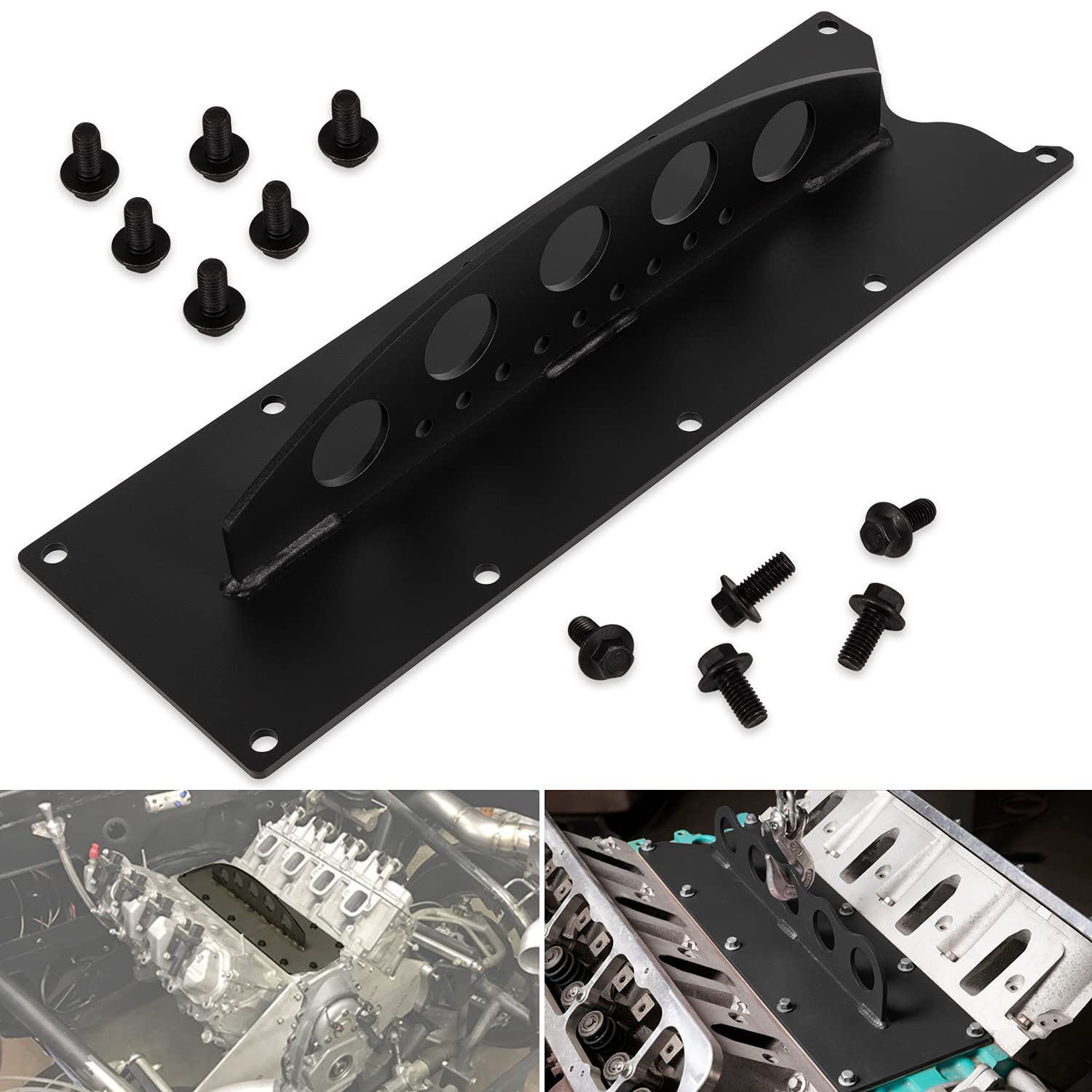 Danti LS engine lift plate ready for safe hoisting and removal.