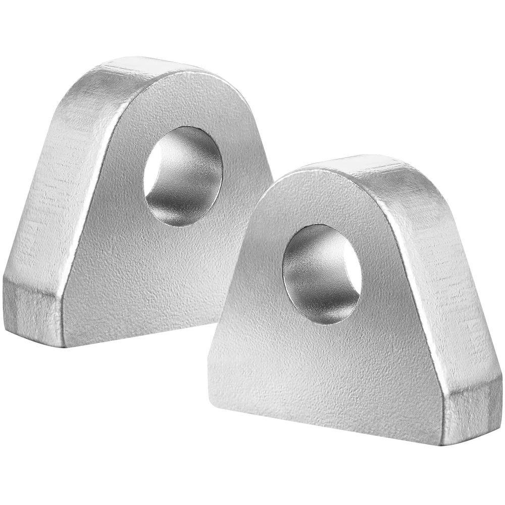 Danti weld-on shackle mount, 1 inch thick steel, pack of two for rugged off-road use.