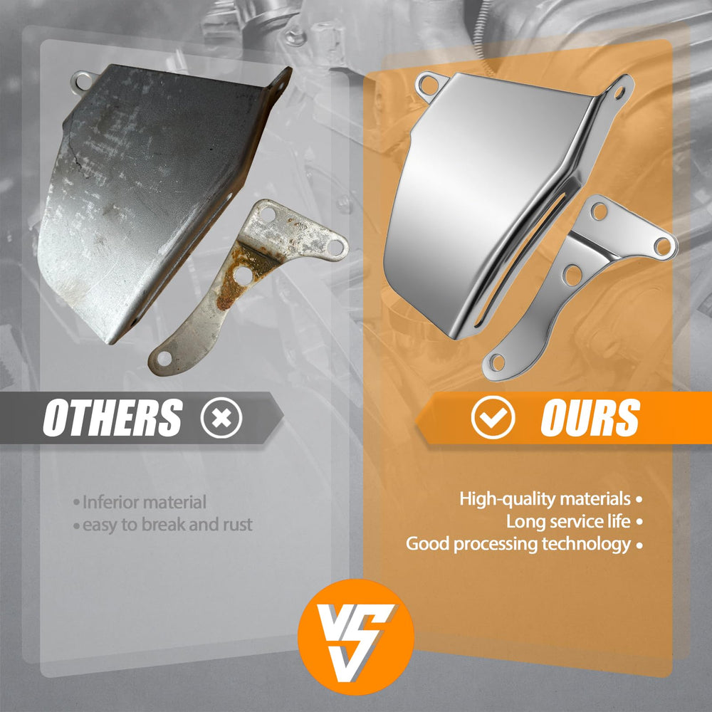 Daola888 SBC 305-350 bracket ensures proper belt alignment and tension.