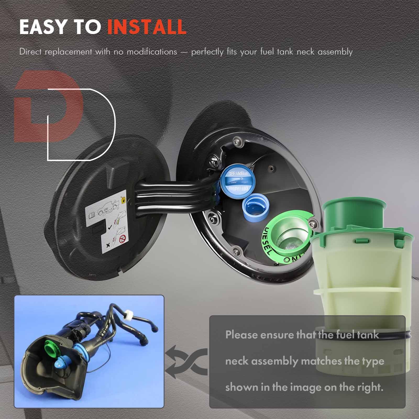 Daposhac high-tension spring provides reliable performance across frequent refueling.