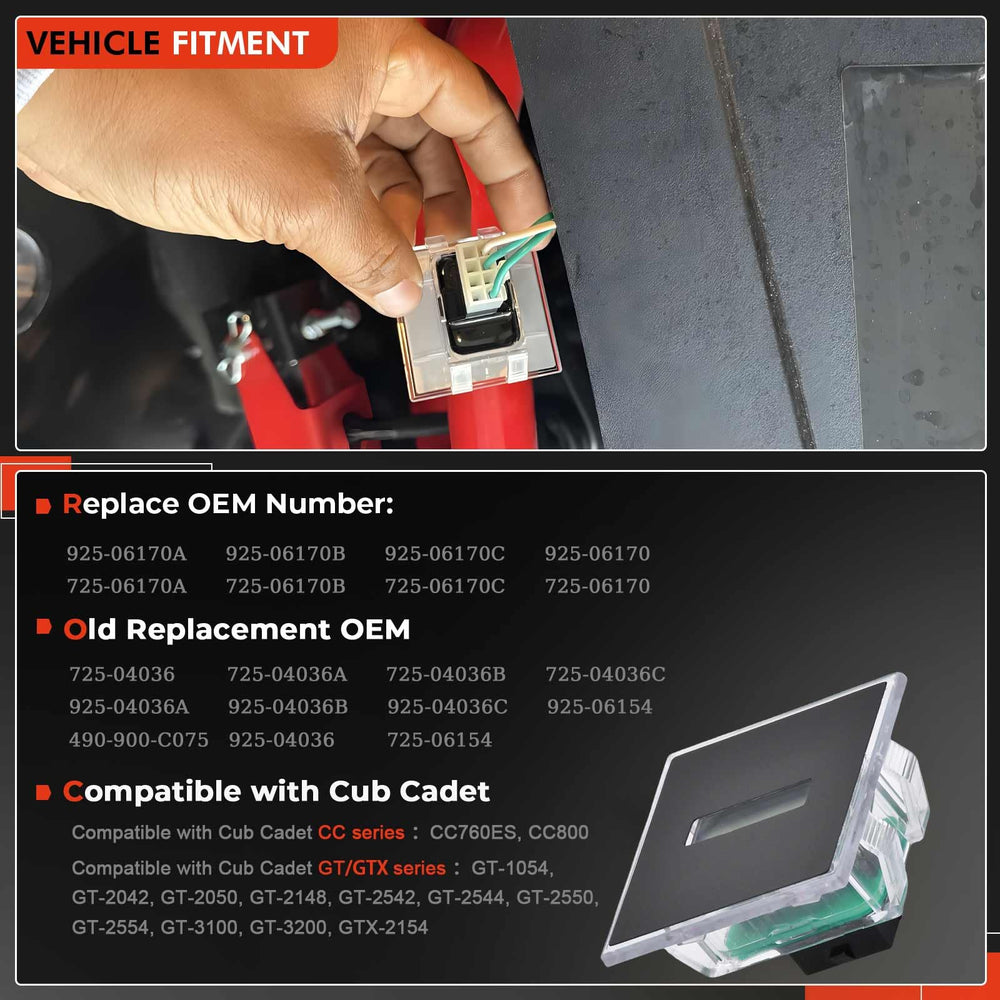 Daposhac LCD hour meter for Ultima ZT1 with durable display and clear readings