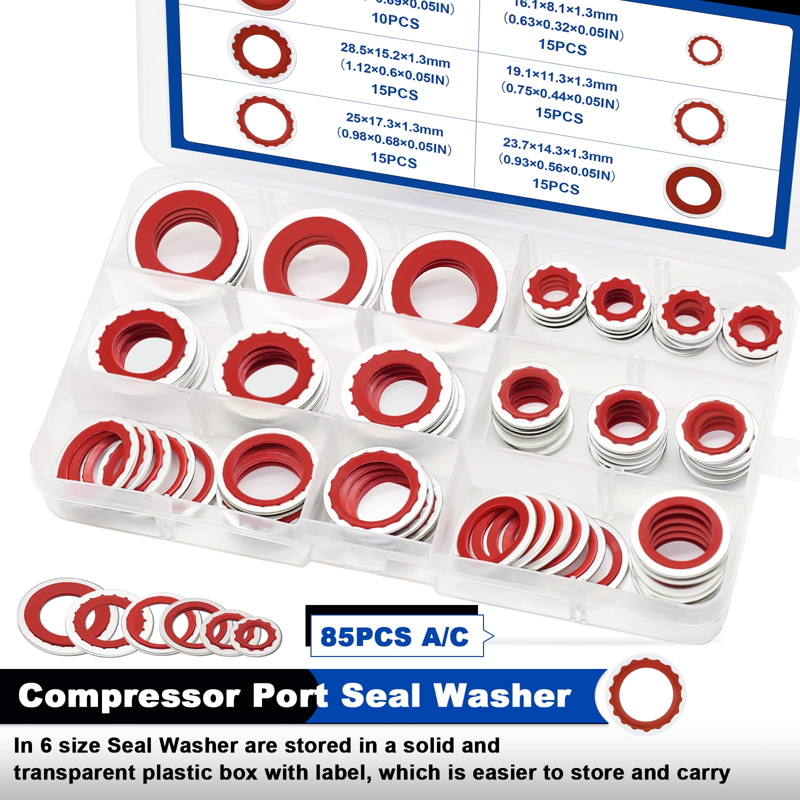 Daptemn 31-5x17-5x1-3mm gasket for durable port sealing.
