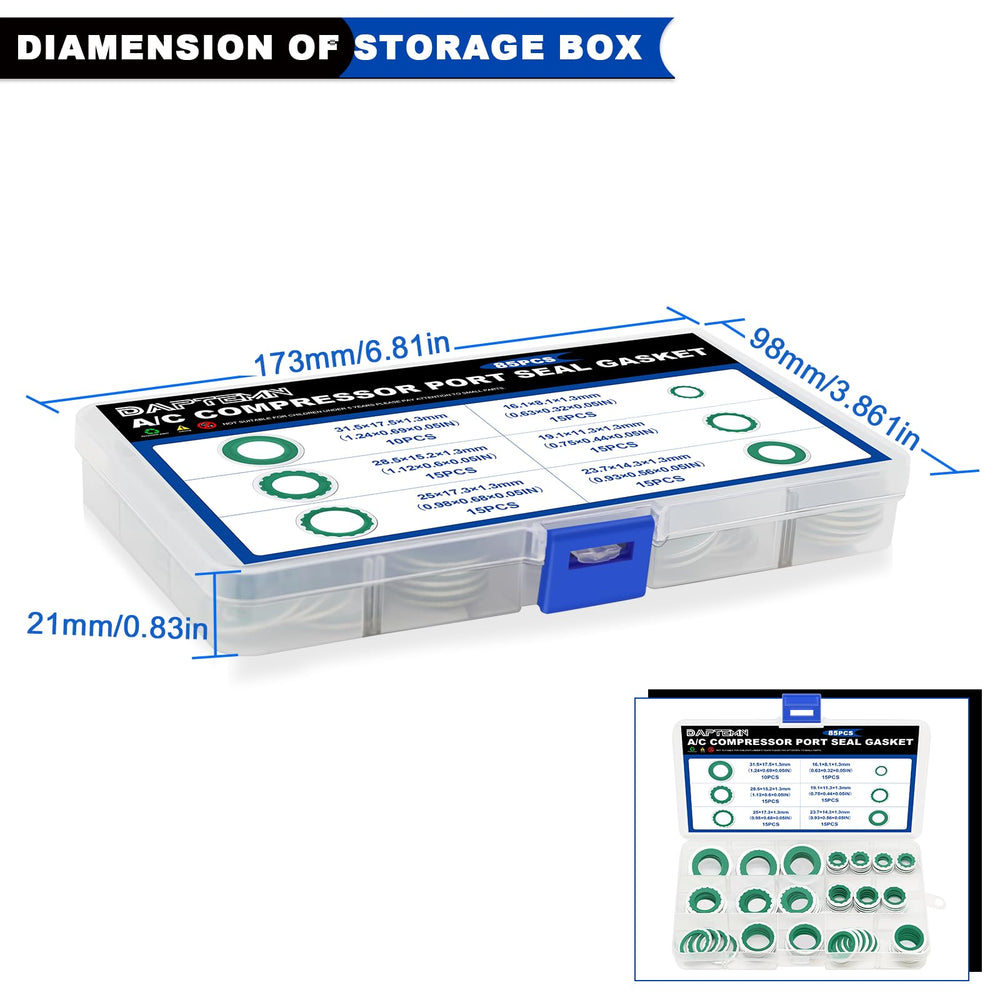 Daptemn branded kit with responsive after-sales support for questions.