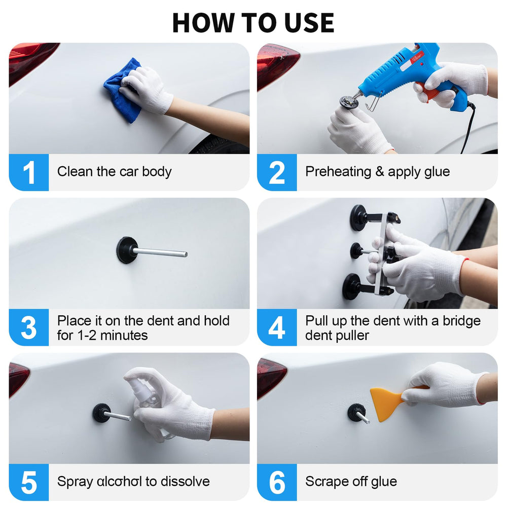 Dark Rescue high-viscosity glue sticks provide strong adhesion