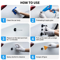 Dark Rescue high-viscosity glue sticks provide strong adhesion
