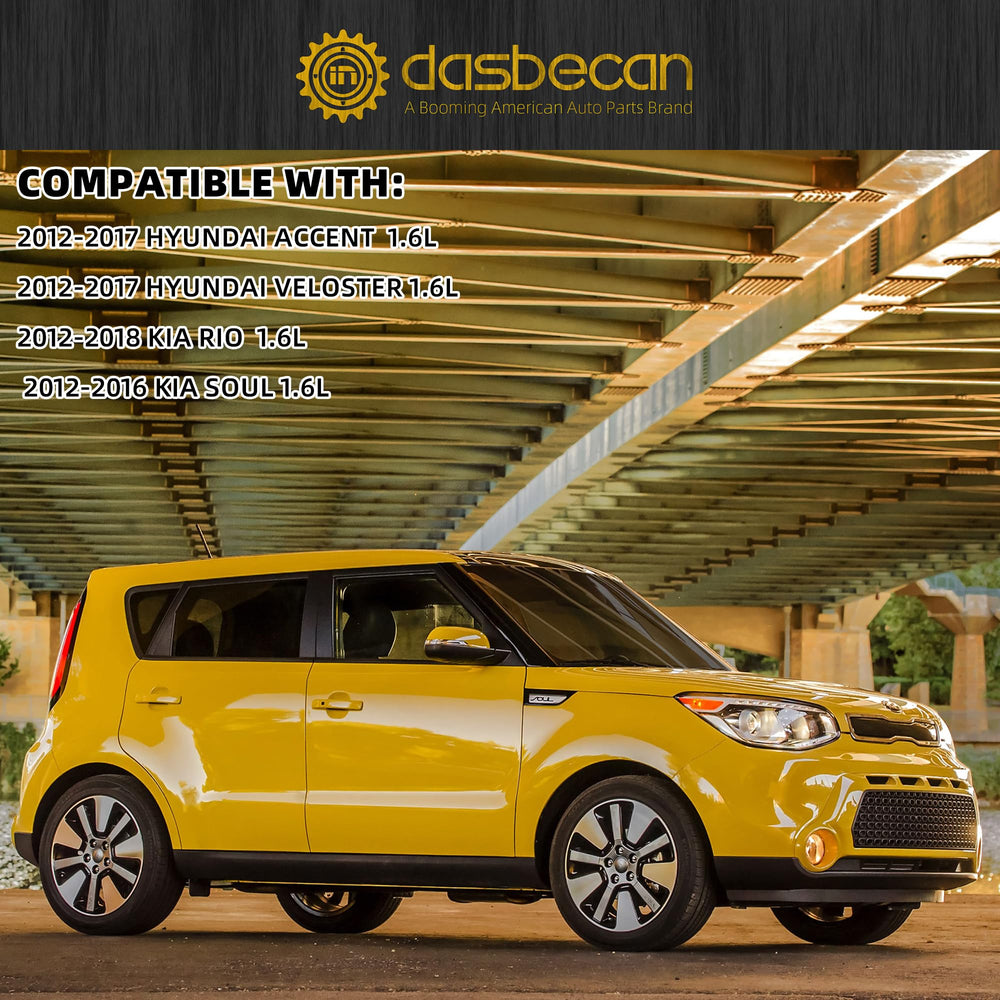 Dasbecan 2pc O2 sensor set for Hyundai Accent Veloster Rio Soul