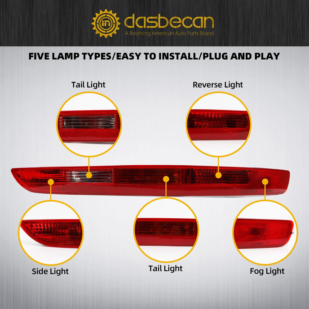 Dasbecan Audi Q5 rear fog light for better visibility in poor conditions