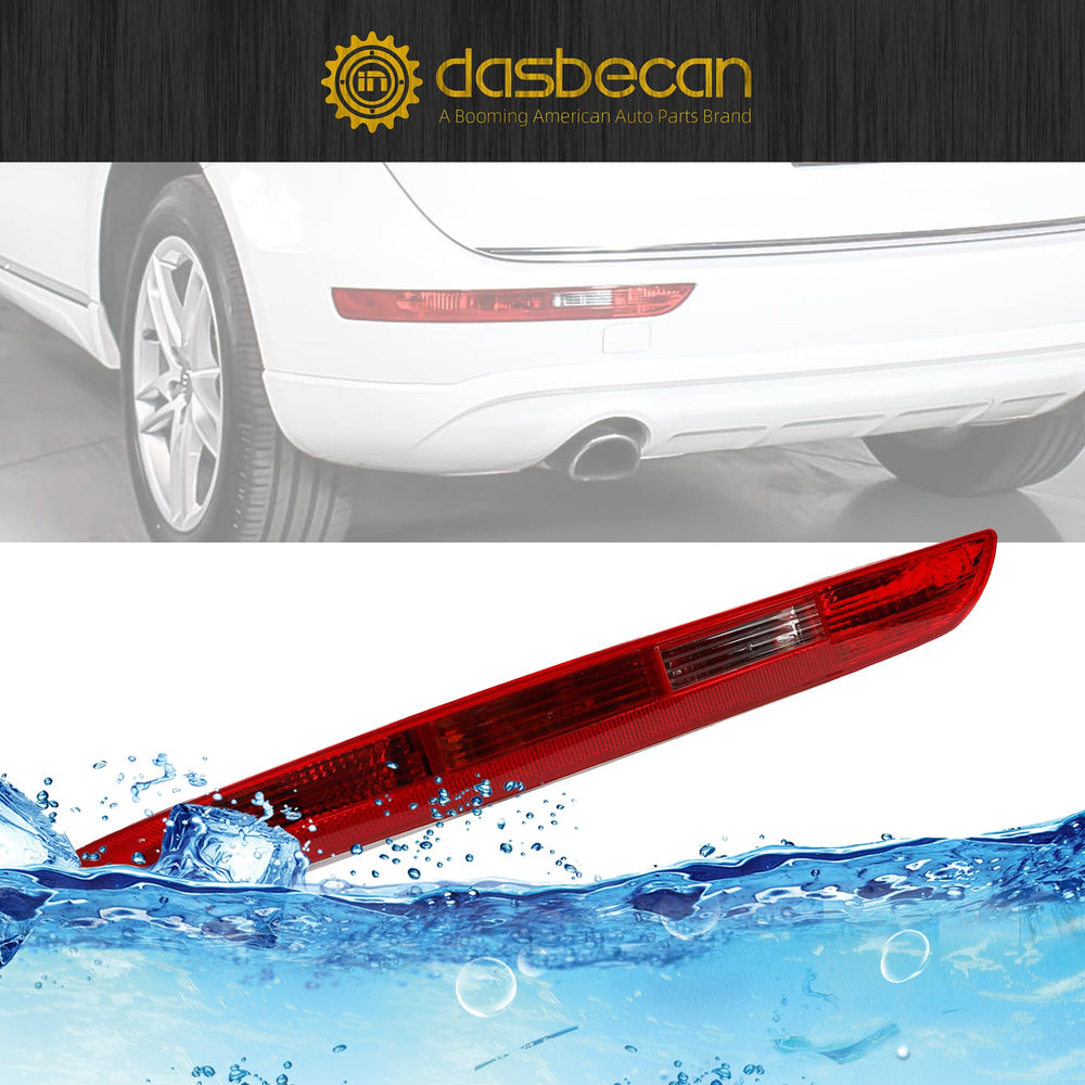 Dasbecan Audi Q5 left side bumper light replacement for OEM-like fit.