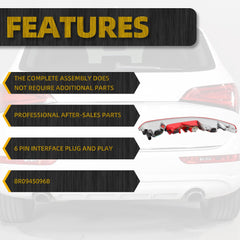 Dasbecan Audi Q5 tail light upgrade for enhanced safety and aesthetics
