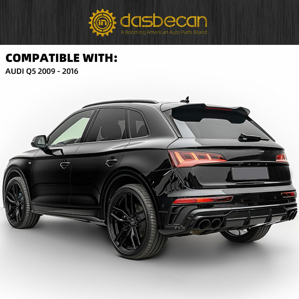 Dasbecan Audi Q5 weatherproof tail light tested for durability.