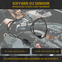 Dasbecan downstream oxygen sensor 234-4568 enhances exhaust monitoring and emissions control