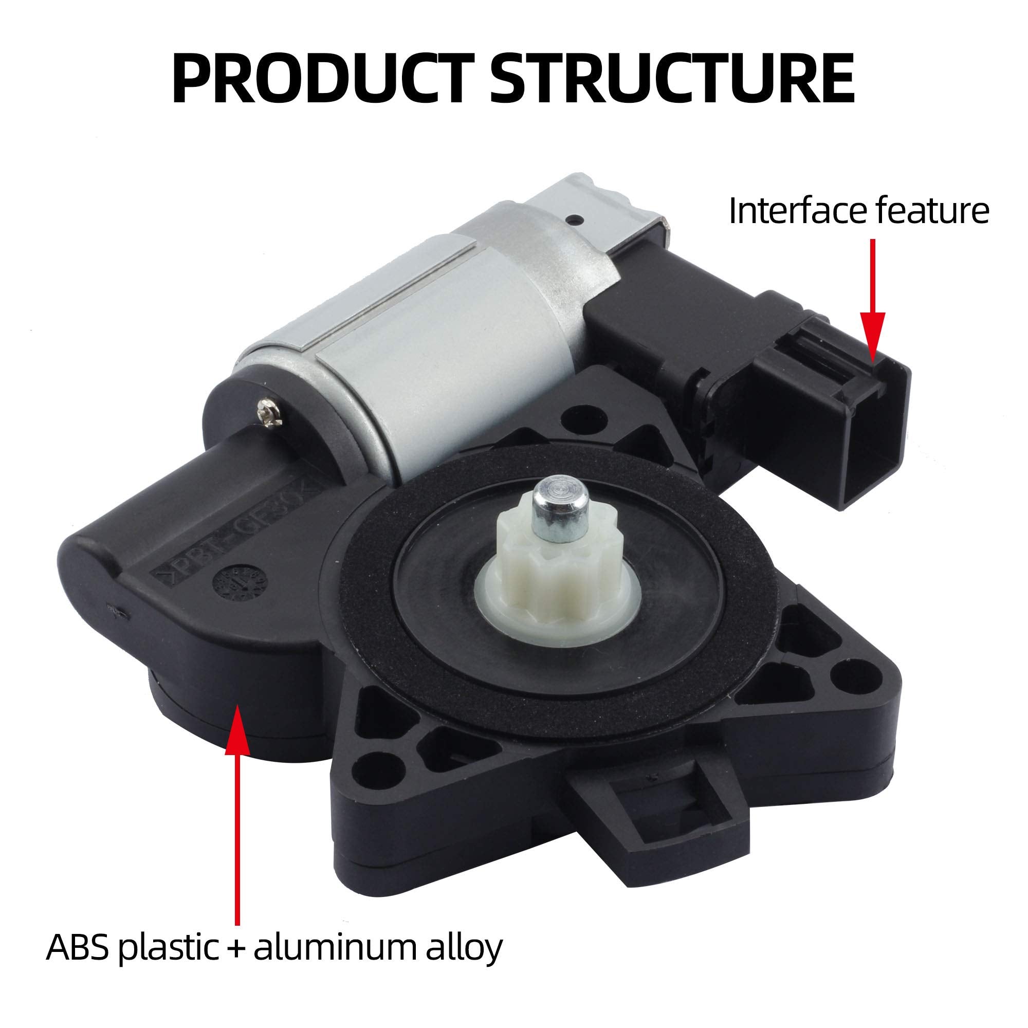 Dasbecan front-left window lift motor for CX-9 2007-2015 delivers steady performance