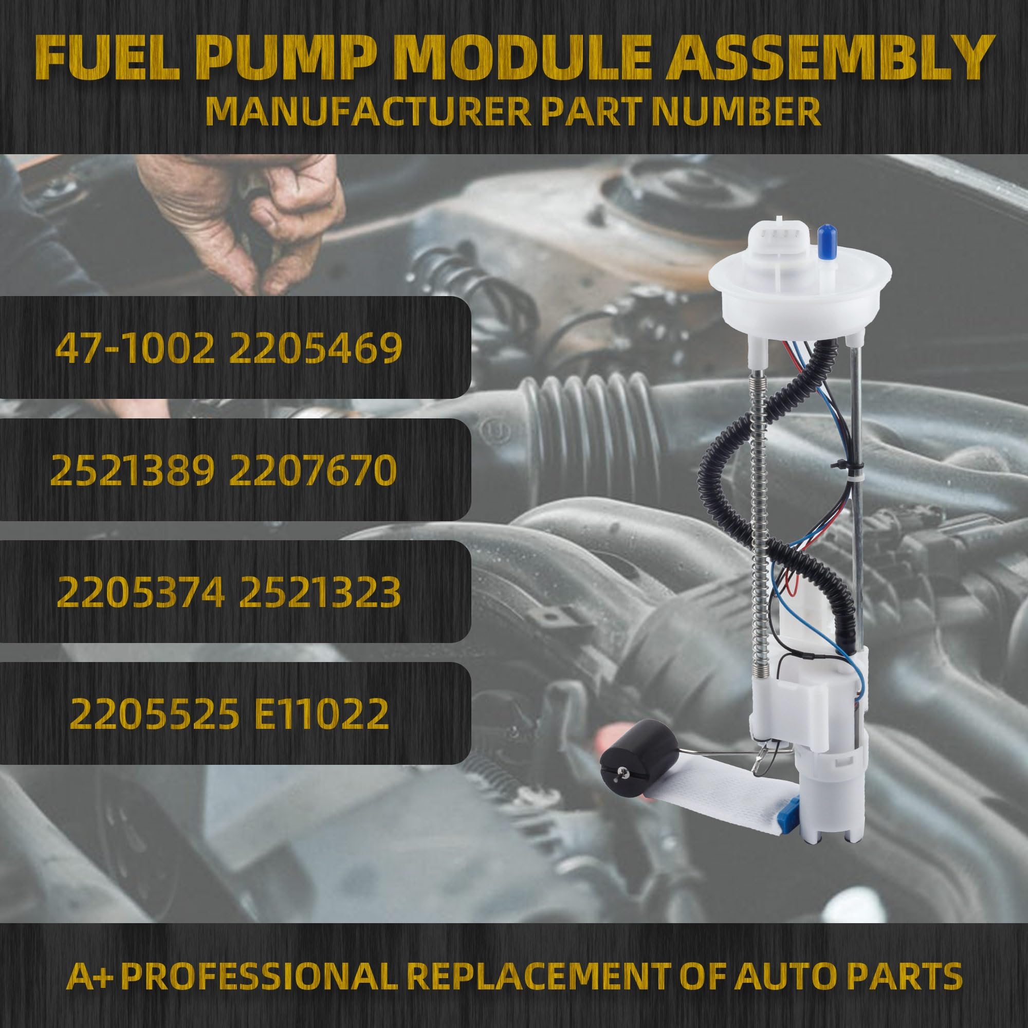 Dasbecan fuel pump module assembly shown during durability testing for long-lasting performance.