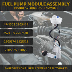 Dasbecan fuel pump module assembly shown during durability testing for long-lasting performance.