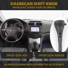 Dasbecan OEM-replacement gear shifter knob for Honda Accord delivers seamless look