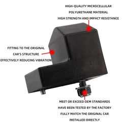 Dasbecan left-front bumper stop shows direct-fit replacement