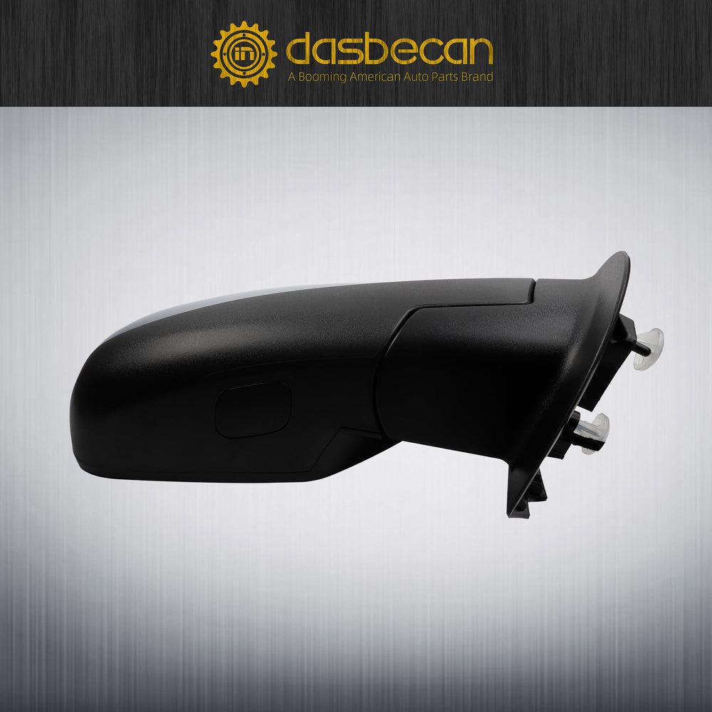 Dasbecan passenger side mirror installed on a Silverado/Sierra vehicle