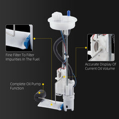 Dasbecan pump module compatible with 2014-2016 Polaris Sportsman models.