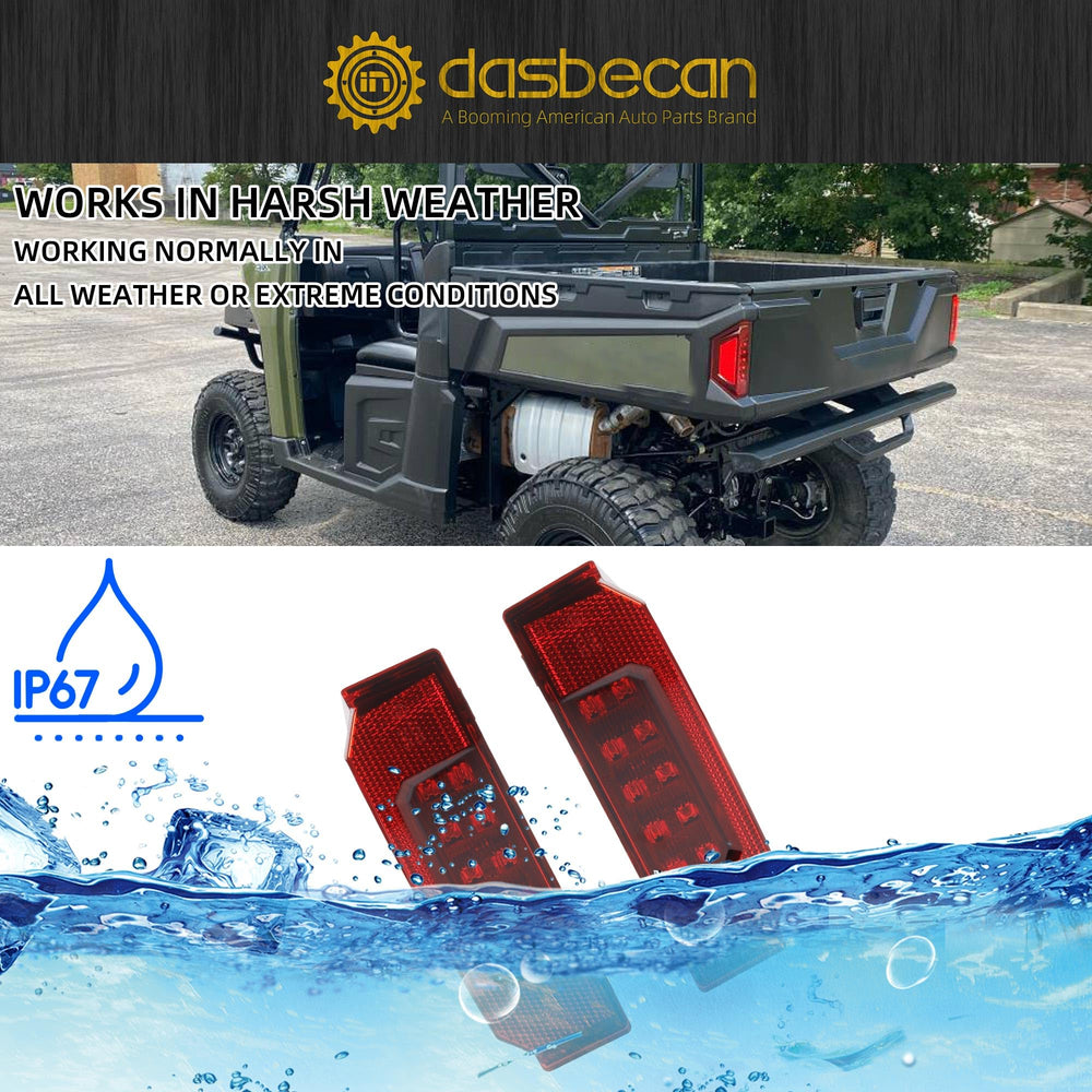 Dasbecan RGR general tail light offers reliable direct replacement for Polaris models.