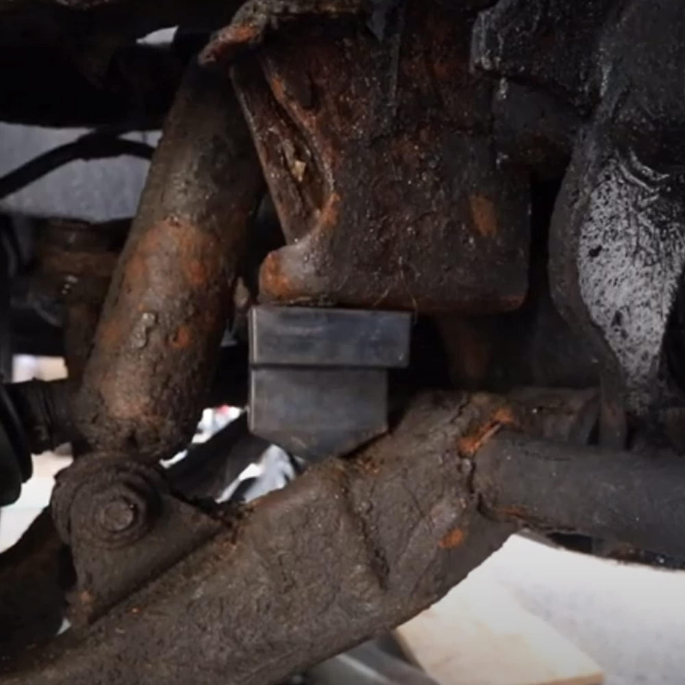 Dasbecan right-front bumper stop demonstrates vibration reduction potential