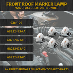 Dasbecan roof running light for Ram ProMaster 5-pack enhances exterior lighting.