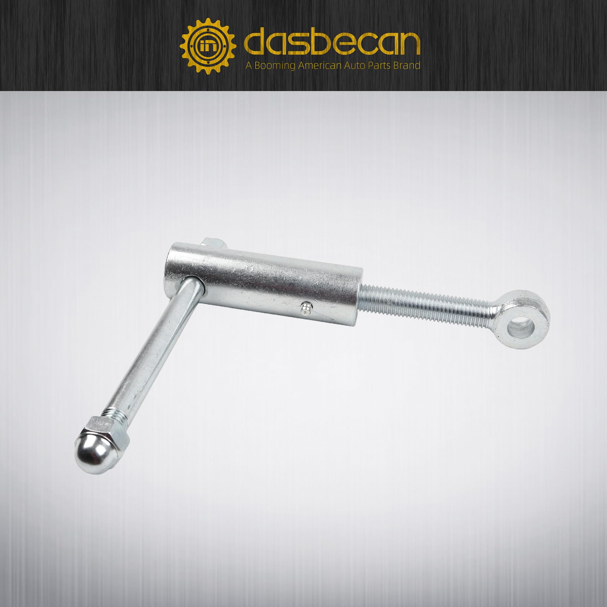 Dasbecan steel tailgate latch exterior emphasizes durable, vibration-resistant security.