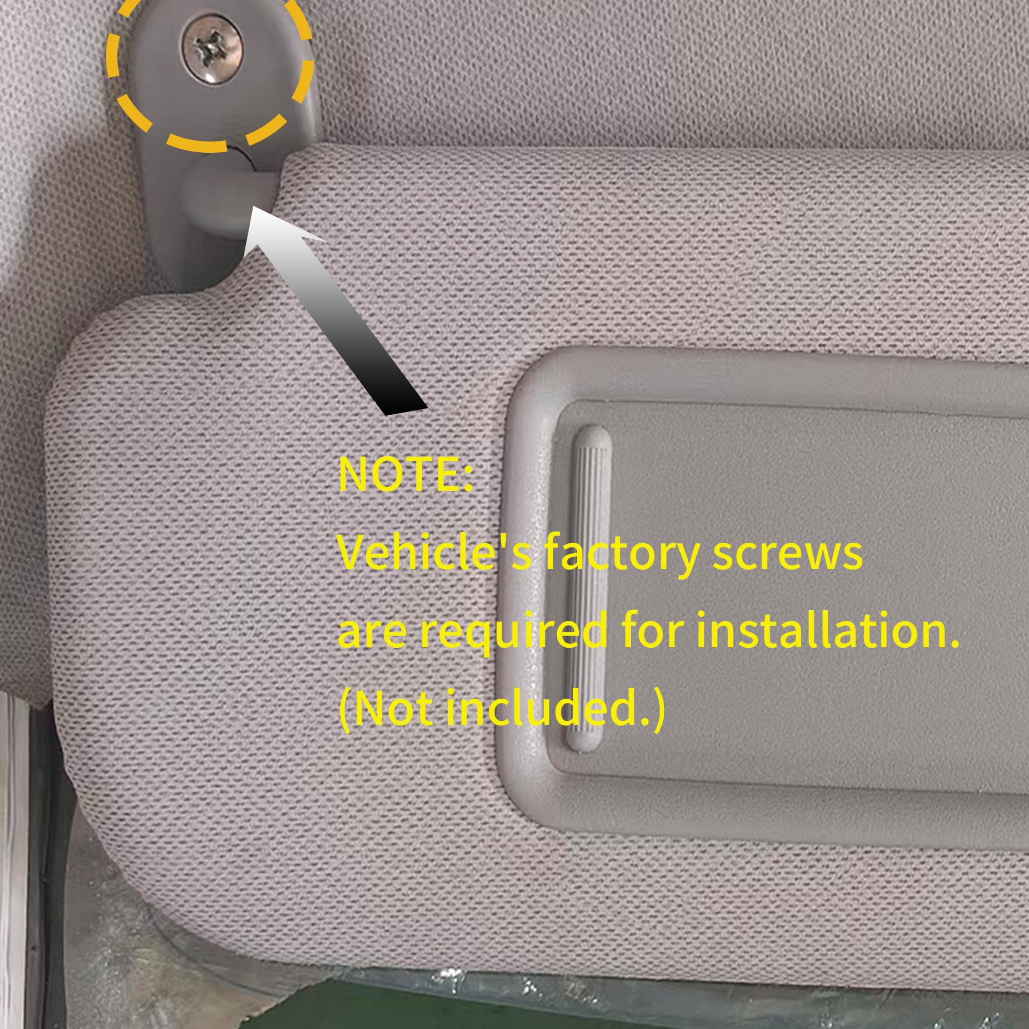 Dasbecan stitching detail on sun visor highlights quality craftsmanship