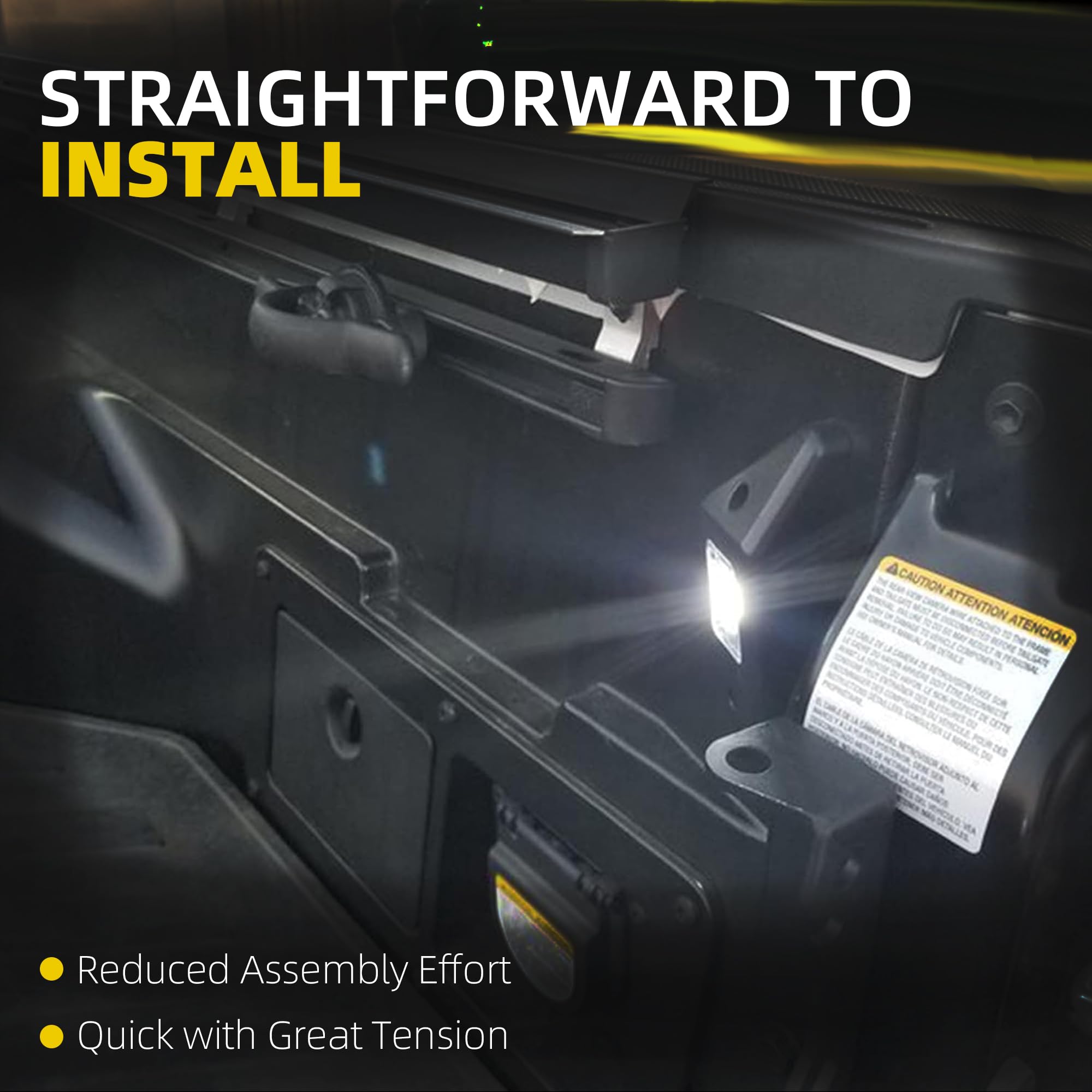 Dasbecan Tacoma bed light kit compatible with 2020-2024 models.