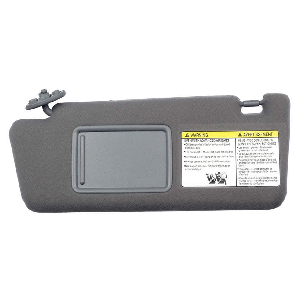 Dasbecan Tacoma right sun visor, gray, ensures precise fit
