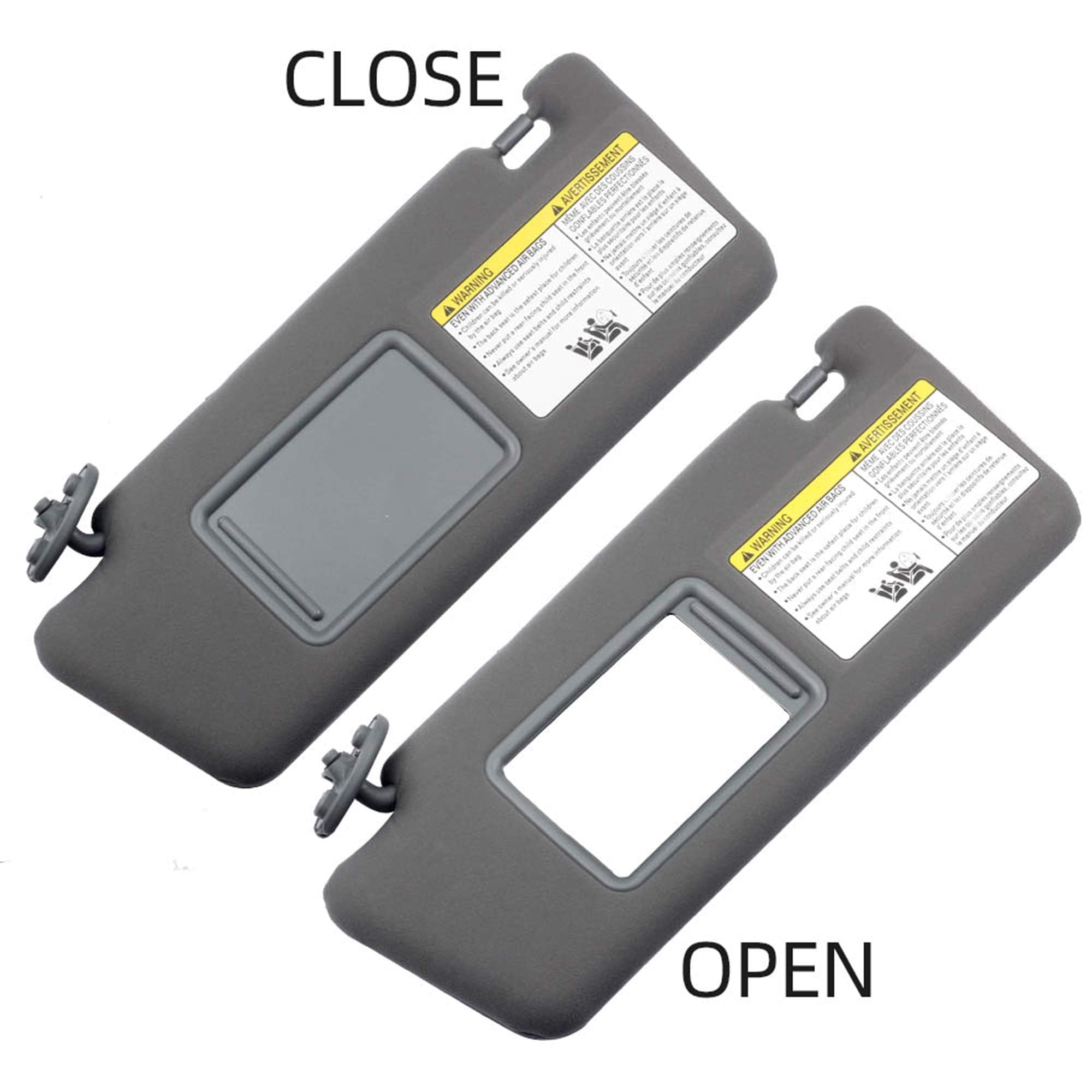 Dasbecan Tacoma sun visor bracket compatibility view